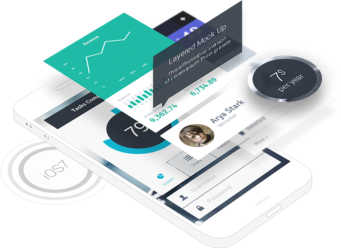 Mobile app development preview