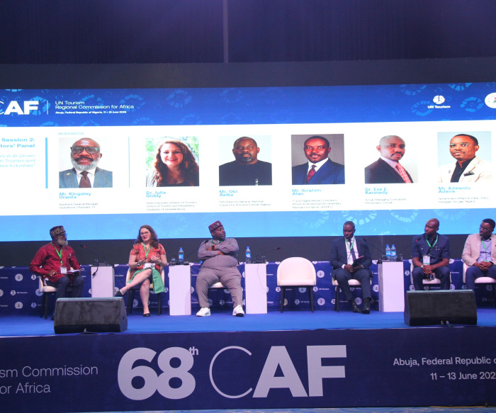 Ibrahim Alan Speaks at 68th CAF - UN Tourism Commission for Africa on AI-Driven Solutions in Tourism