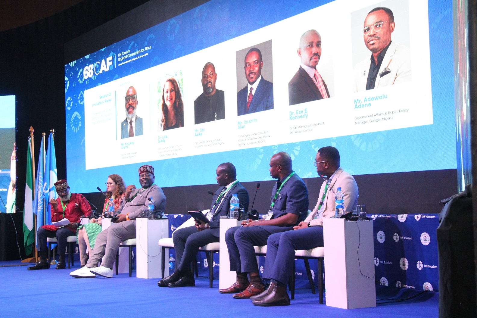 Ibrahim Alan Speaks at 68th CAF - UN Tourism Commission for Africa on AI-Driven Solutions in Tourism